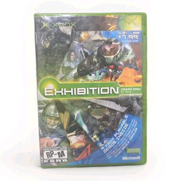 Other - XBOX Exhibition: Demo Disc Volume 1 New Factory Sealed Halo 9 Games Rare